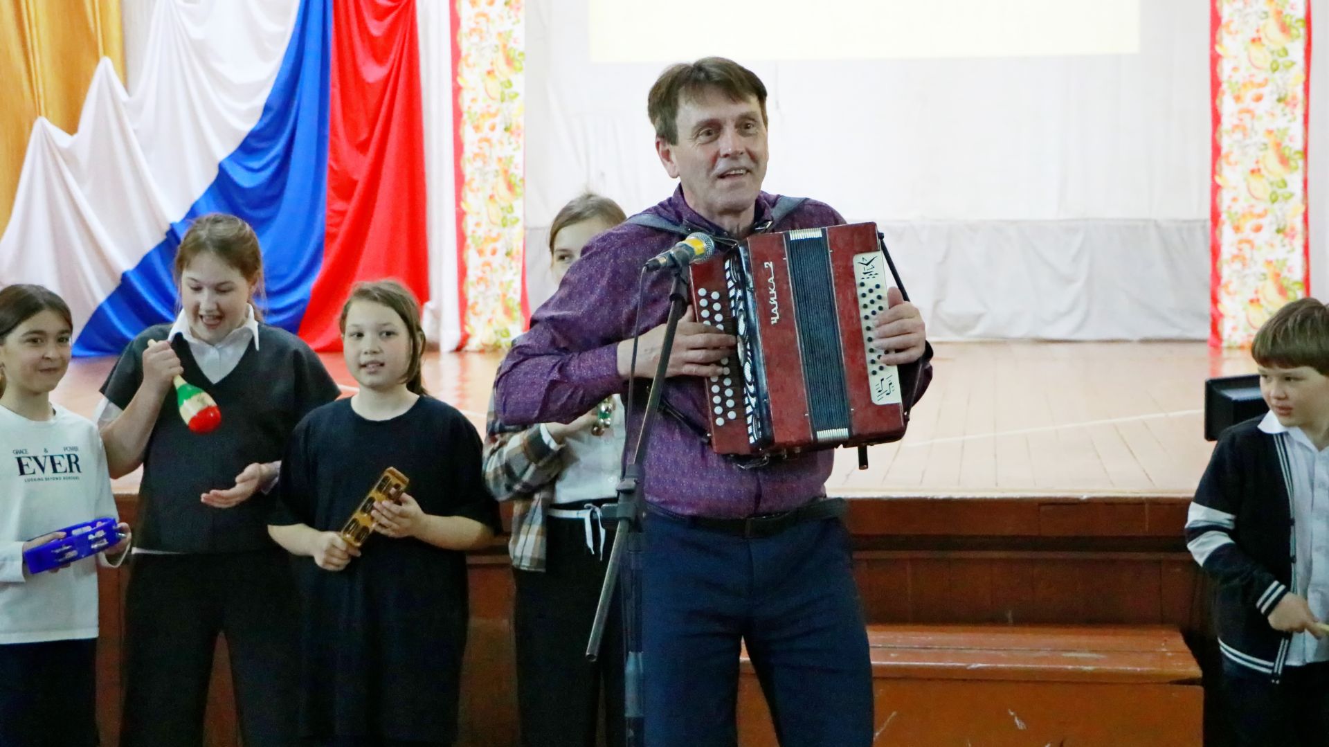 Творческая встреча с дирижером Русского оркестра Василием Кормишиным