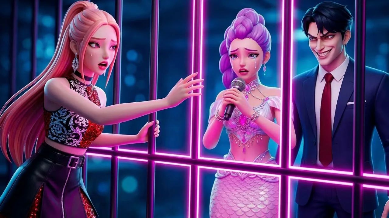 Кто НАСТОЯЩИЙ певец? 🎤 Мира и Зои спасают русалку Руми от мошенника Джину