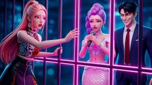 Кто НАСТОЯЩИЙ певец? 🎤 Мира и Зои спасают русалку Руми от мошенника Джину