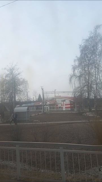 Электричка и  еду на встречу