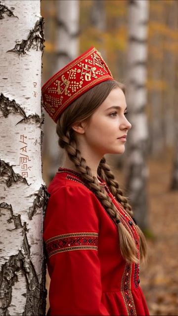 Русская красота в осеннем лесу #фотография #русскаякультура #осень