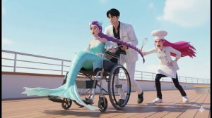 Ловушка в аквариуме не сработала! 🐠 Великий побег Джину с Руми ｜ KPOP «Охотники на демонов»