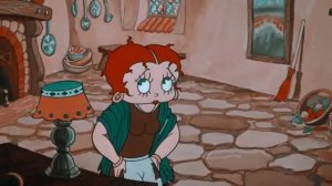 Betty Boop drawn for her adaptation of Cinderella (1934)