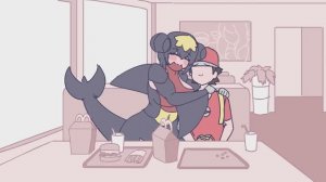 When your 30 years old Garchomp still wants a happy meal with toys