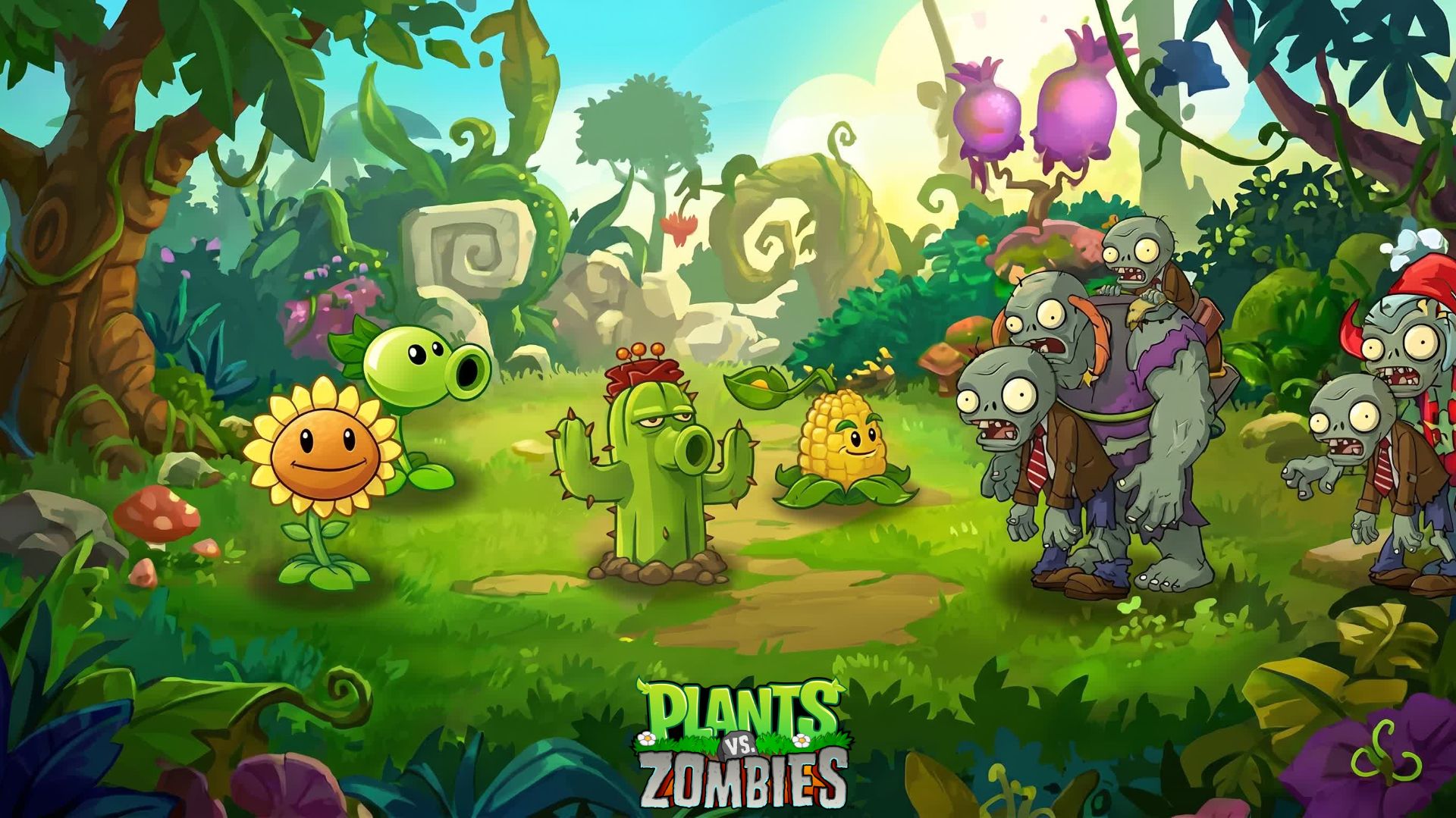 Plants Vs.Zombies Hybrid Mod Растения против Зомби-2 мод Зомби против растений Выигрываем каждый бой