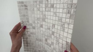 Мозаика VOLAKAS WHITE POL 15x15