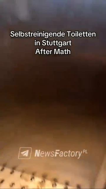 Обстановка спустя полгода после открытия самоочищающегося общественного туалета в немецком Штутгарте
