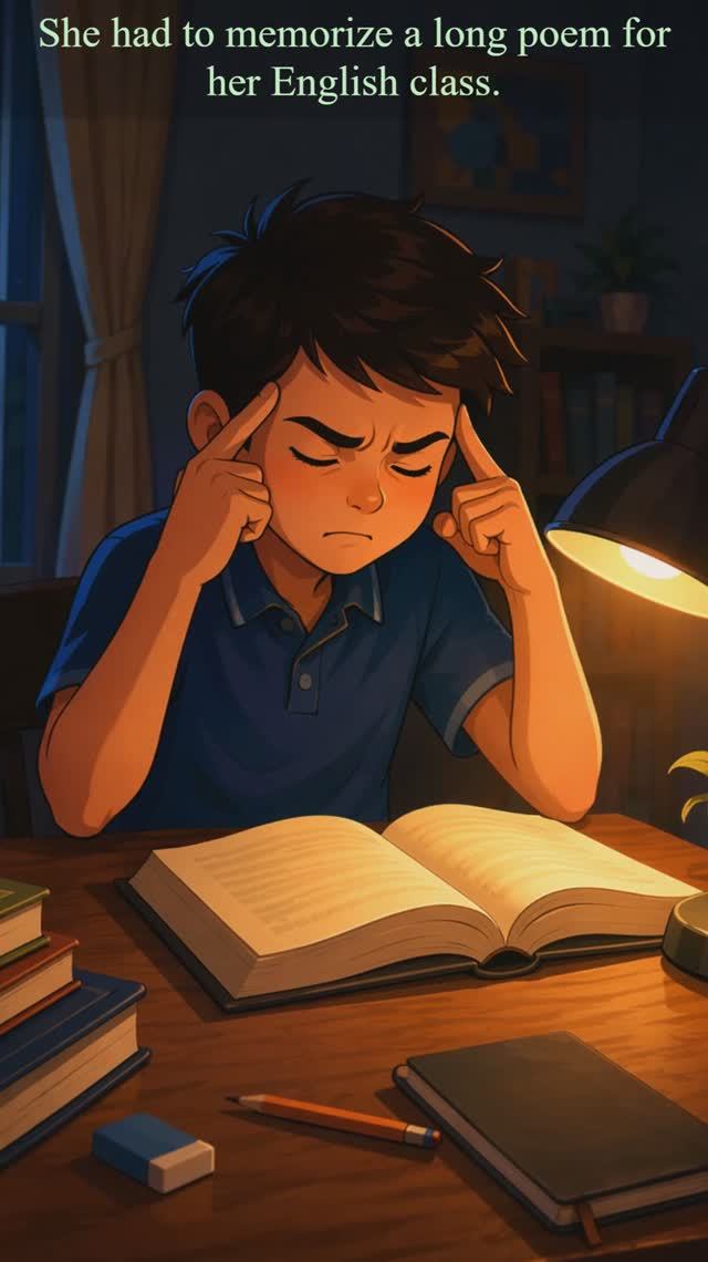 Английские слова в контексте: Memorize