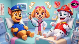 Щенячий патруль и Маршалл. Залипательное видео. Мультфильм для детей и малышей. Анимация 433