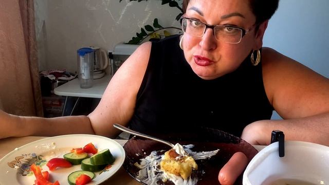 А булочка,обязательна,пожру и похудею😉/Вот такие у меня сегодна кАтлеты😉/Мукбанг-архив