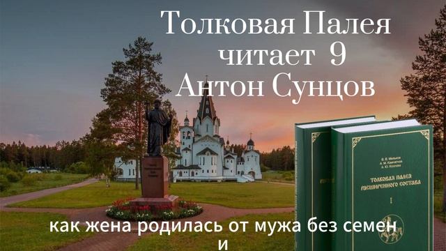 Толковая Палея 9. Читает Антон Сунцов