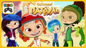 Сказочный Патруль! Приключения Новые подружки - Бегом в школу. Прохождение игры. Мультики для детей