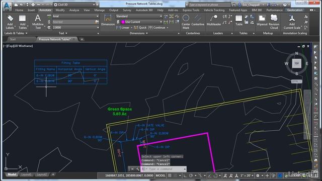 030 Creating Pressure Network Tables