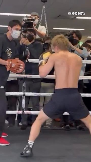 Наоя Иноуэ провёл медиа-тренировку перед боем с Дзунто Накатани