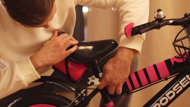 Велосипед Rodsen розовый Psys