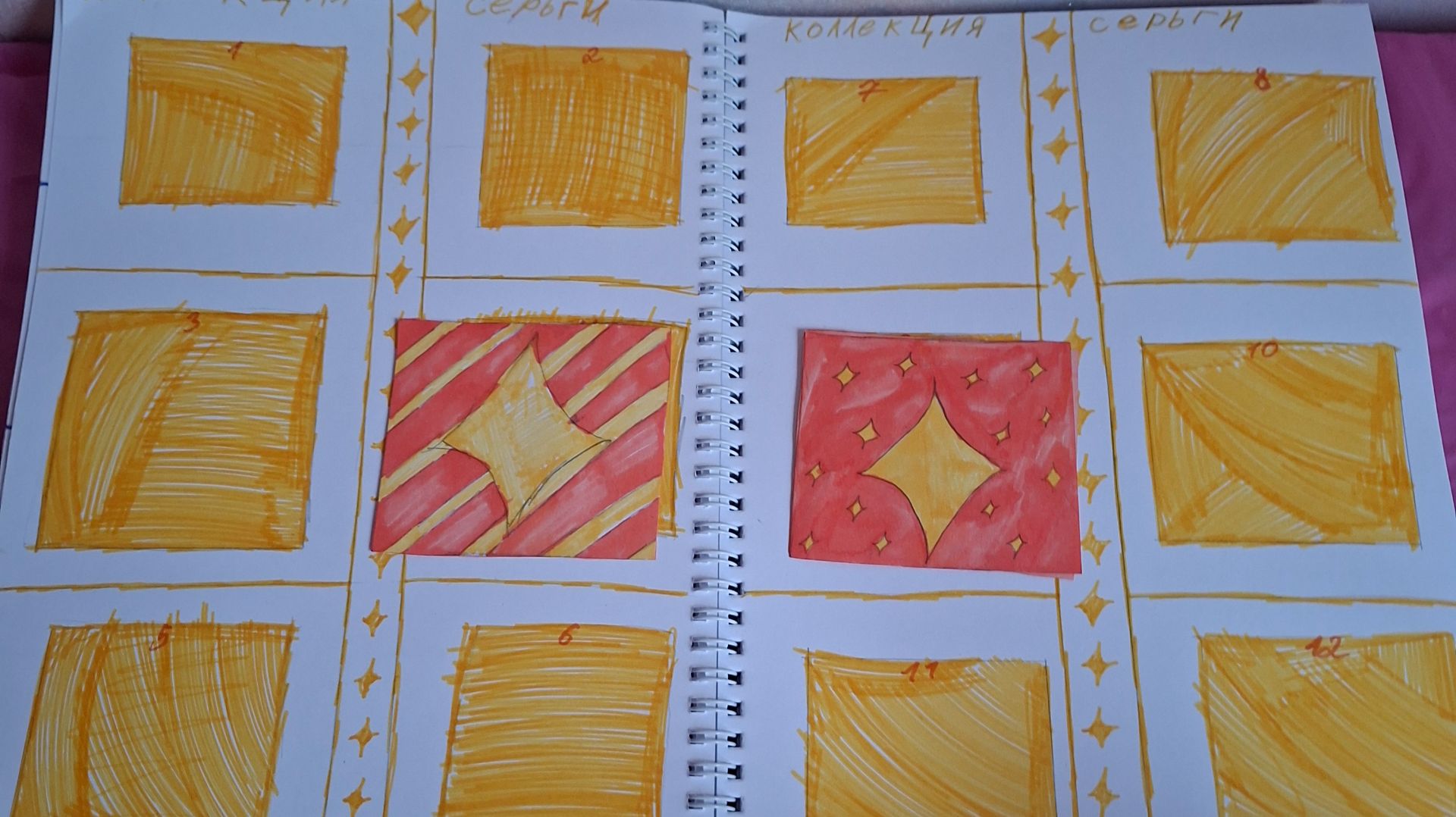 Новая коллекция серьги