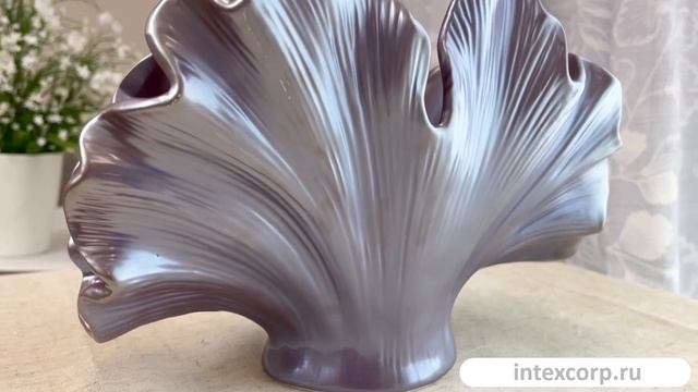 Декоративная ваза КОРАЛЛИЯ, керамика, 27 см, D46048