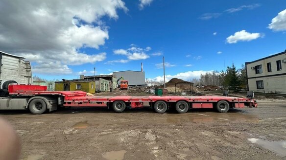 Новая работа. Получил сцепку. #негабарит