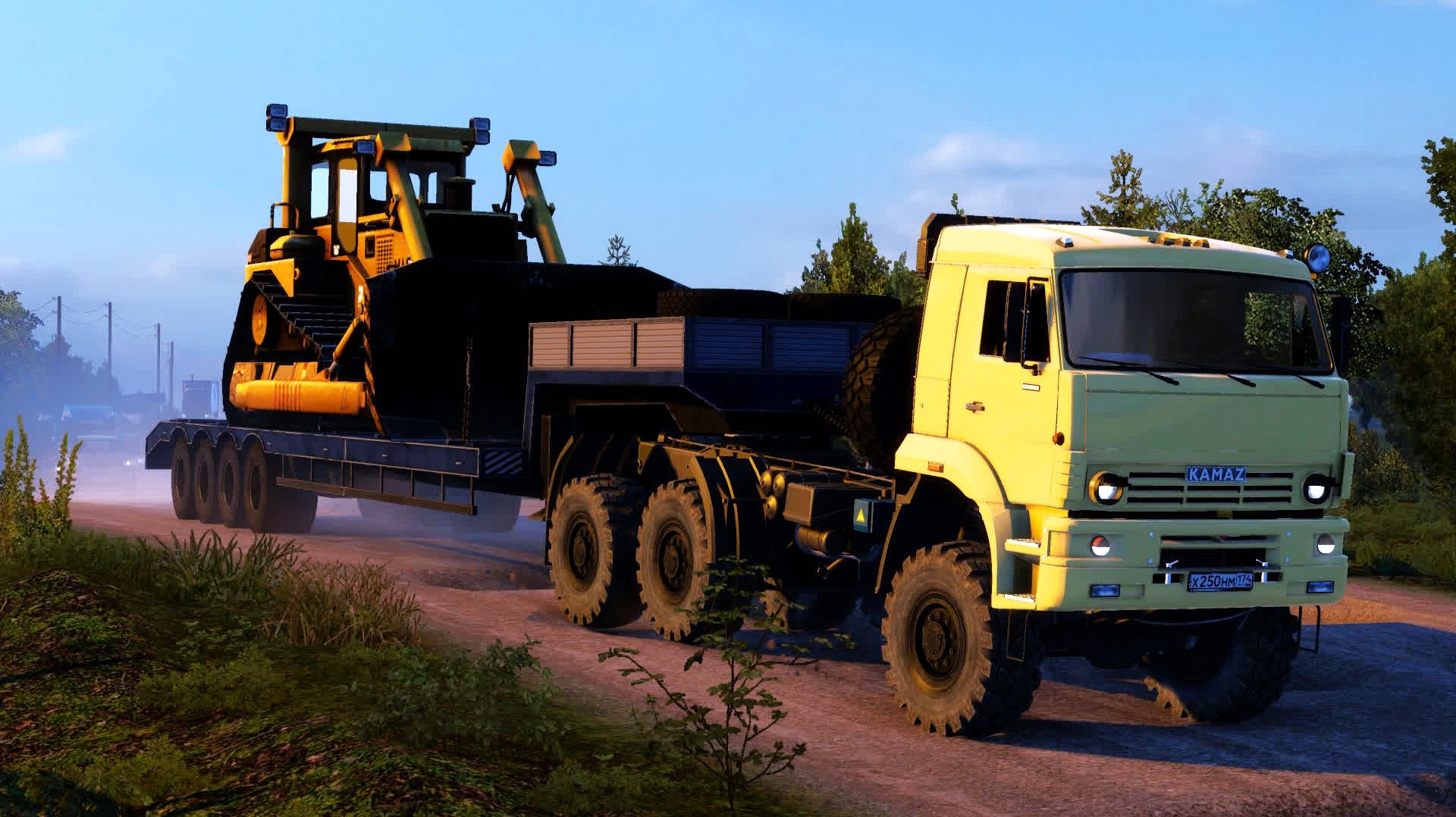 636 / ETS2 1.53 / Суровая Россия Забайкалье 