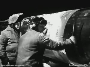 1974 год. Ямал. Прокладка газопровода