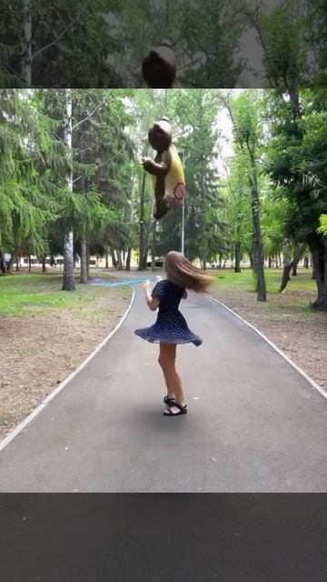 Искусственный интеллект оживил моё фото/кружусь с шариком