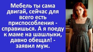 Истории из жизни | Мебель ты сама двигай, справишься | Аудио рассказы | Жизненные истории