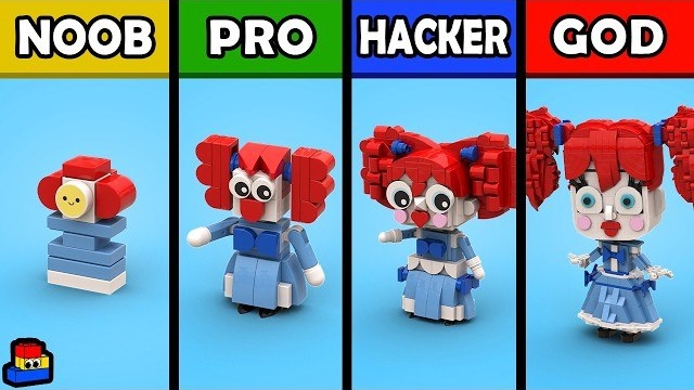 Время игры с LEGO Poppy: Поппи (Нуб / Профи / Хакер / БОГ)