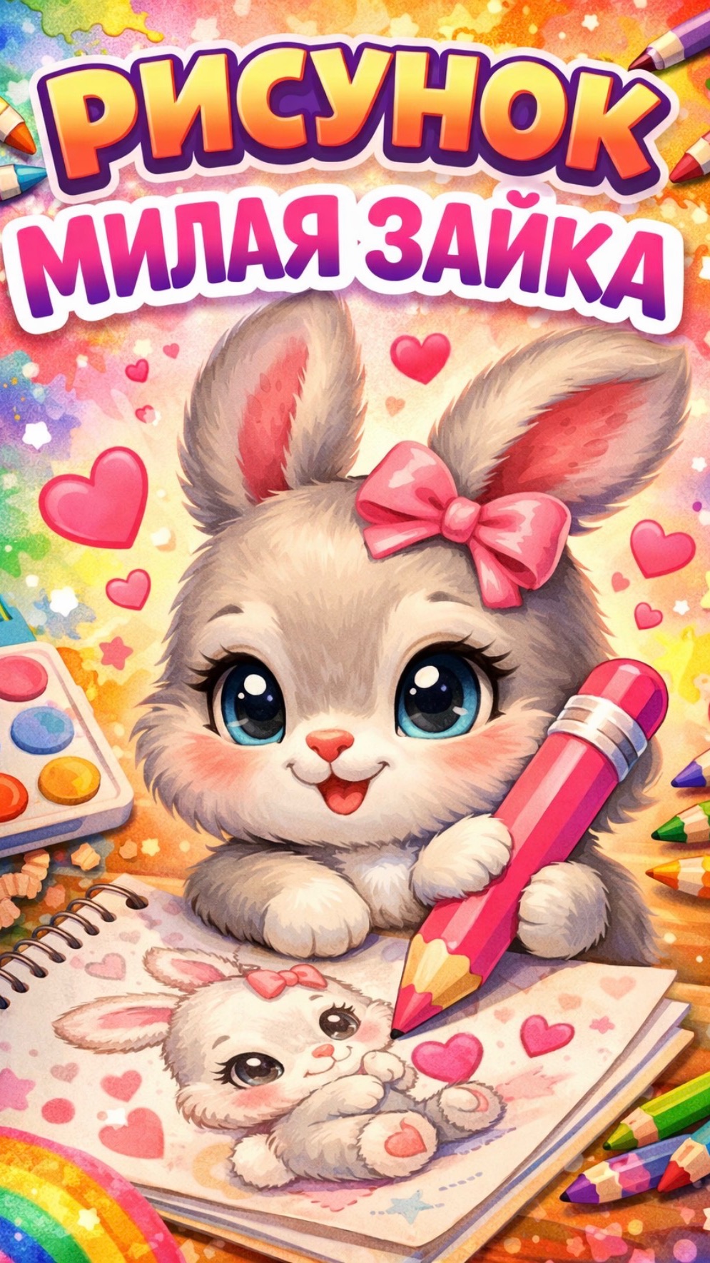 Рисунок. Милая зайка