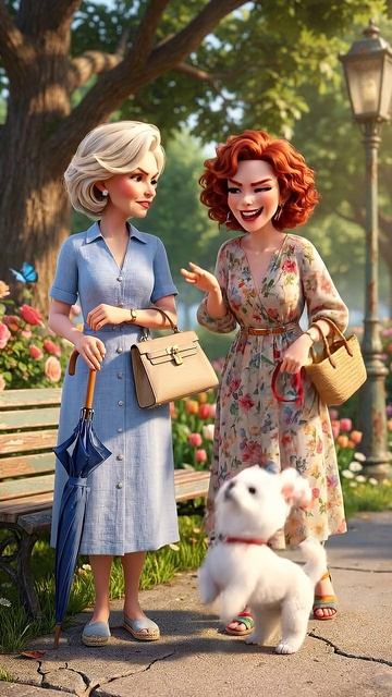 Разговор в парке