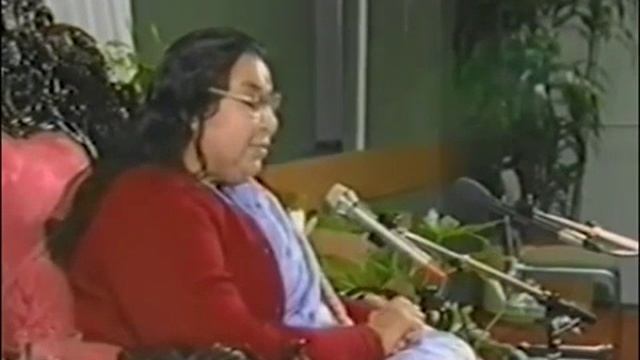 02.05.1987 г. Сахасрара. 2).Беседа перед Сахасрара Пуджей.Тредбо. Австралия. 24:22