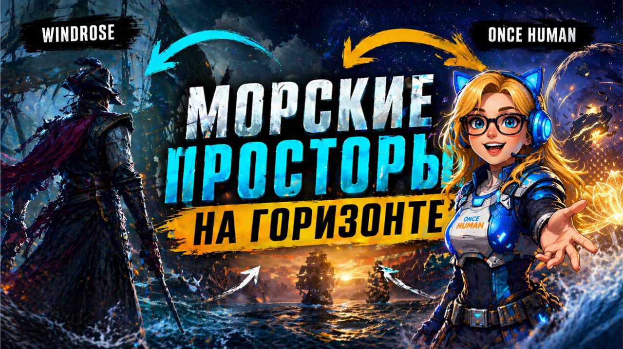Once Human Архипелаг Vs Windrose | Морские просторы на горизонте