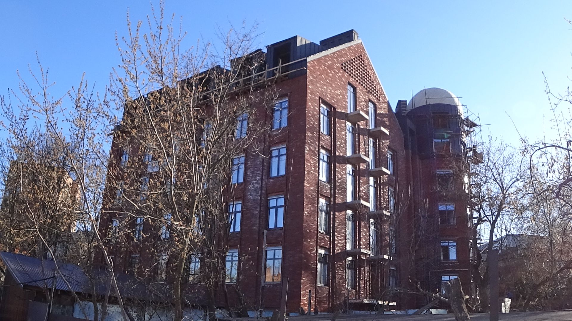 Строительство малоквартирного дома || Нижегородский р-он, ул. Почаинская, дом 33 || Апрель 2026