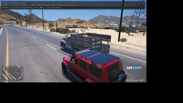 Mercedes Brabus 4x4 обзор краш тест драйв скачать установить в гта 5