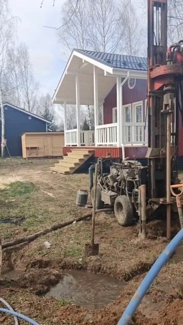 Бурение скважин малогабаритной установкой апрель 2026 г.