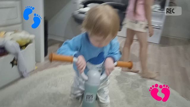 Веселые игры детей Ева Ярослав и София..