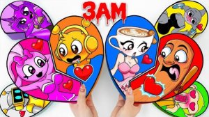 РАСПАКОВКА ТАЙНОЙ КОРОБКИ СПРУНКИ В 3 ЧАСА НОЧИ! БАЛЕРИНА КАПУЧЧИНА, ТУНГ ТУНГ САХУР