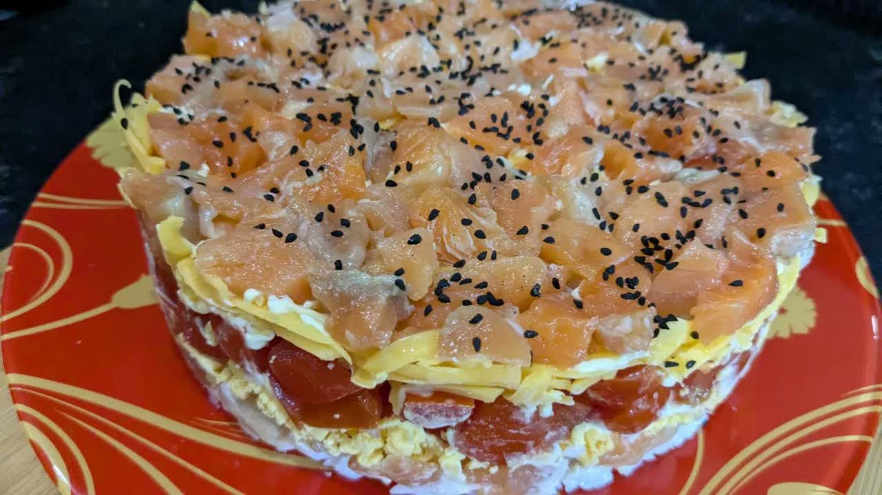 Салат Объедение! Который ПОКОРИТ всех гостей! Всего 4 продукта в составе!