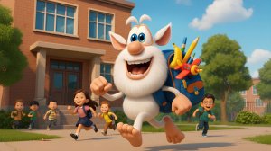 Буба школьные занятия. Интересная серия мультика Буба про школу