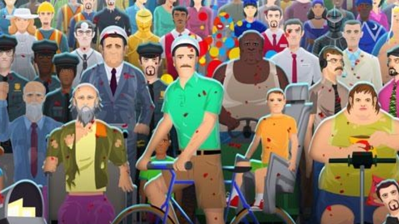 Happy Wheels и удивительный цифровой цирк. 1 серия и 2.