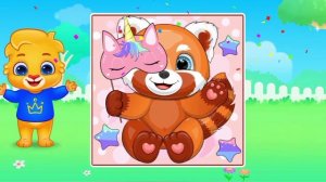 Детский развивающий и познавательный мультфильм, пазлы.