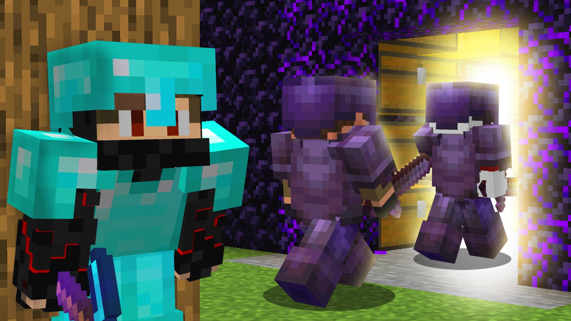 Этот ВАЙП превратился в ОХОТУ на КЛАН в Майнкрафт | Minecraft