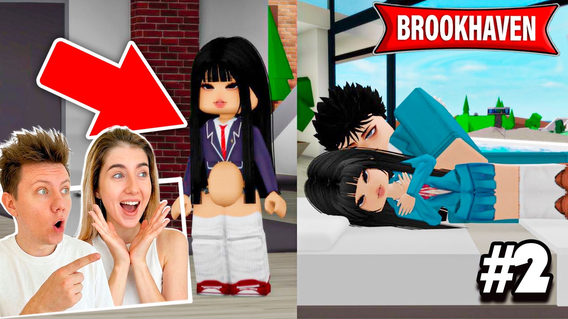 Она стала МАМОЙ в таком ЮННОМ ВОЗРАСТЕ… ОНИ СНОВА ВМЕСТЕ 💔 #2 СЕРИЯ в Brookhaven!