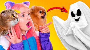 КисКис: Питомцы и призрак в доме! Справится ли няня с тайной? 👻🔍