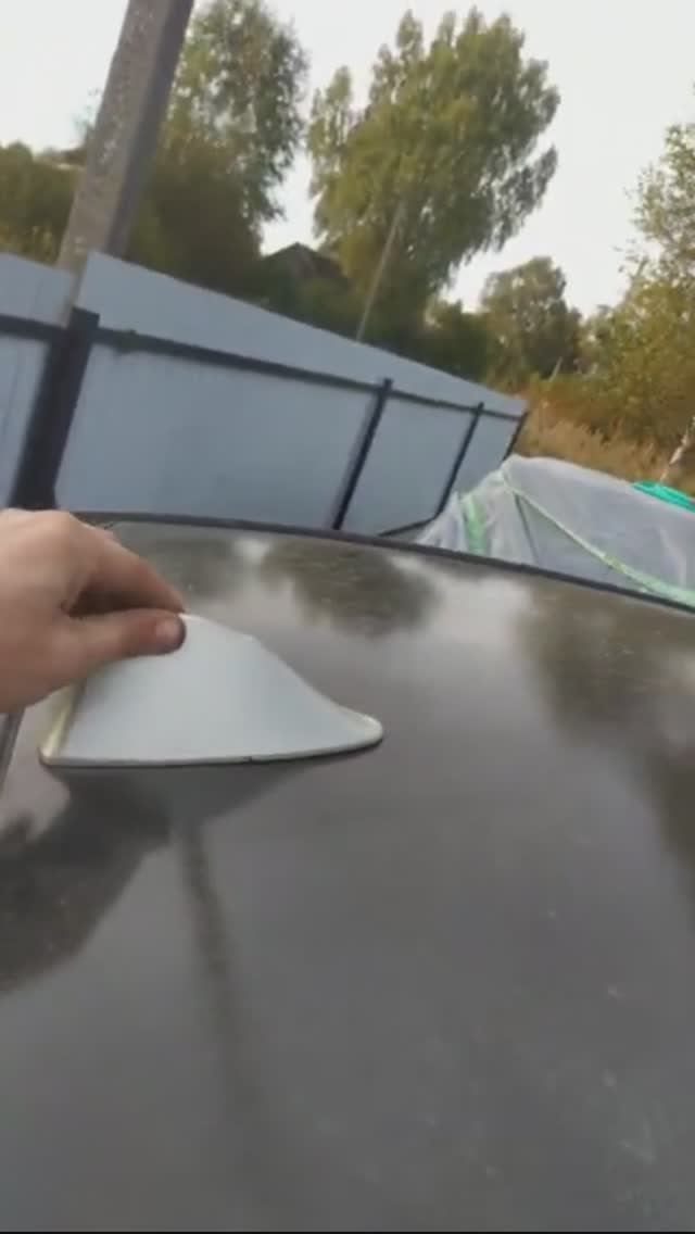 Секрет установки антенны-плавник на любой автомобиль !!!