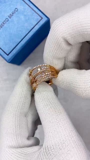 Кольцо с бриллиантами Roberto Bravo арт: К1602202605