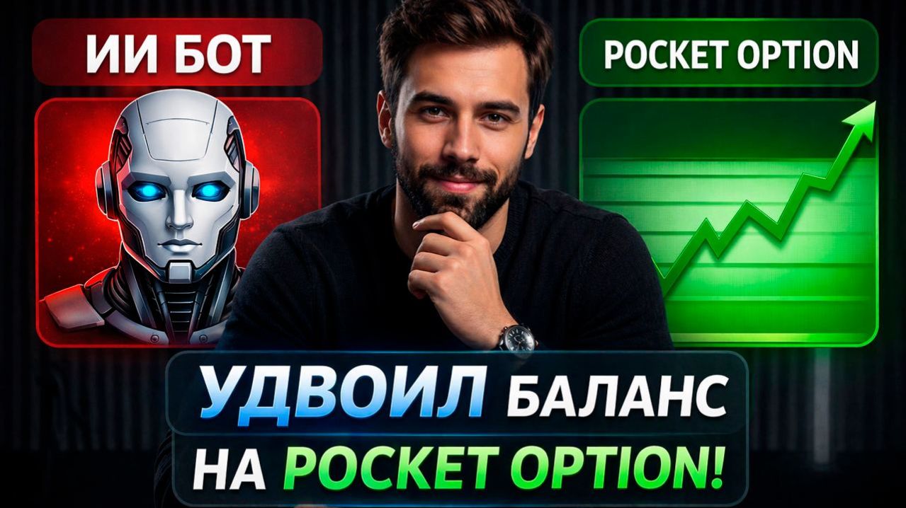 Покет Опшн стратегия с Ботом! Мощный AI Робот грабит Pocket Option! Бинарные опционы обучение