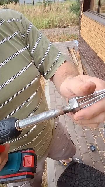 Самоделка для шипования покрышек 🛠️