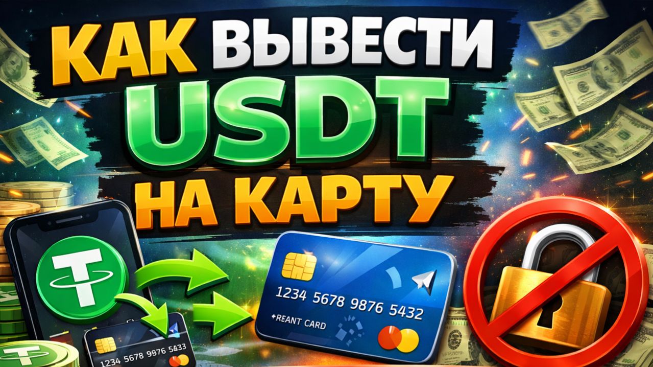 как вывести usdt юсдт на карту без комиссии и посредников 2026