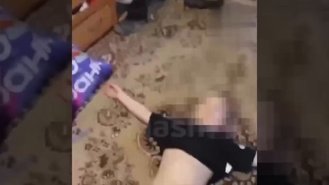 Отец-неадекват «тренирует» сына, бросая нож ему в живот