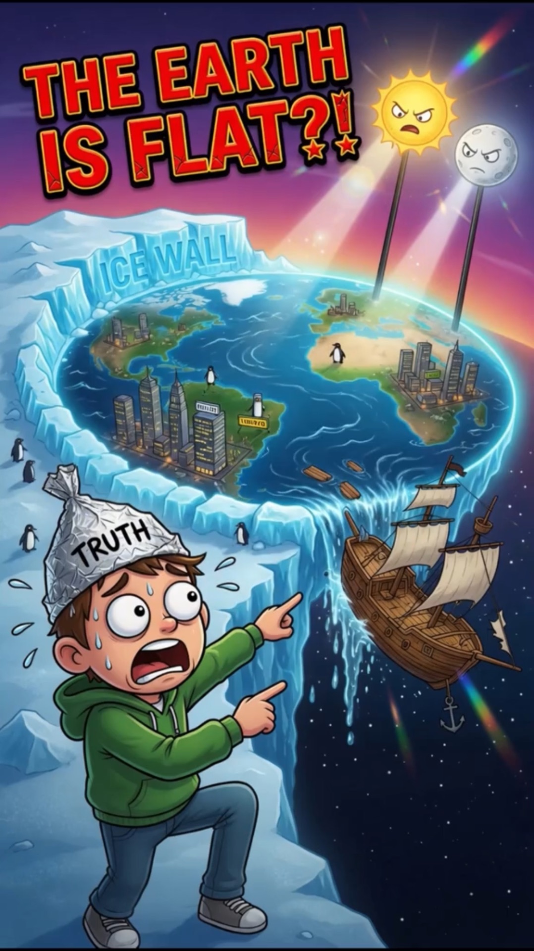 Плоская земля миф или реальность ?